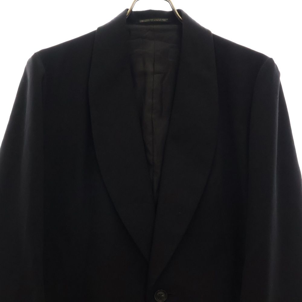B Yohji Yamamoto ブラック アシメ テーラードジャケット B Yohji Yamamoto (ビー ヨウジヤマモト) 20SS アシンメトリー