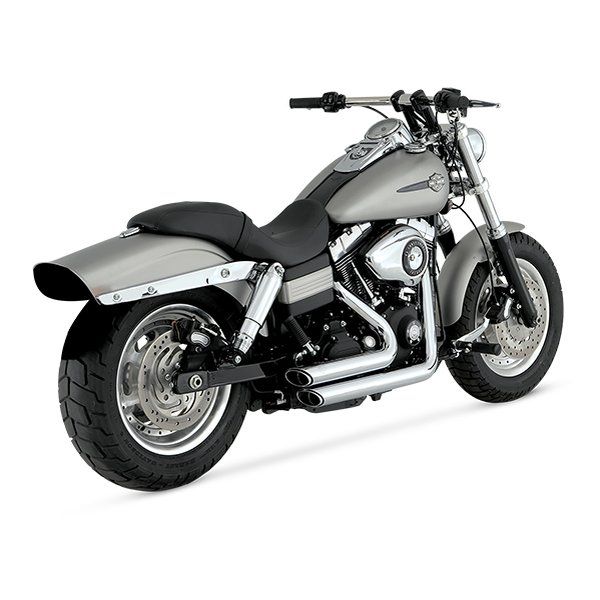 VANCE&HINES（バンスアンドハインズ） ShortShots Staggered ショートショットスタッガード クローム マフラー 1800-0452(2630433) インジェクションXL883 1200用バンスアンドハインズ ショートショット