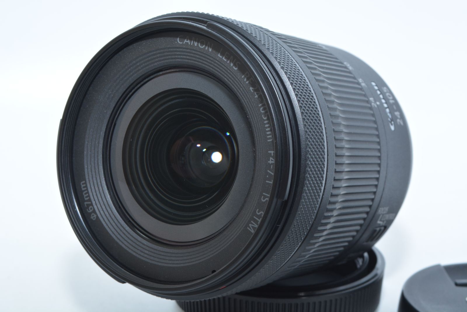 RF24-105mm F4-7.1 IS STM(レンズプロテクター/フード付) RF24-105 F4-7.1 STM レンズフード付き RF24-105mm F4-7.1 IS STM