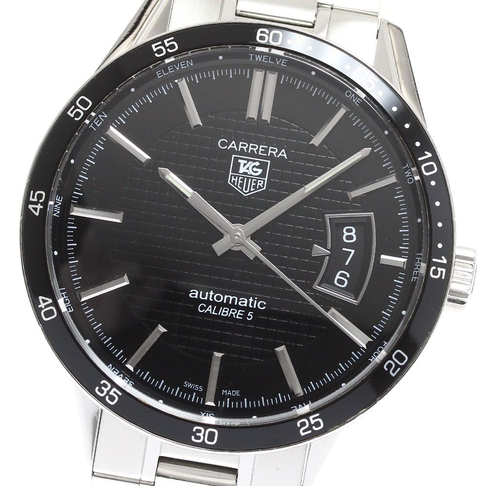 タグホイヤー TAG HEUER WV211M-0 カレラ キャリバー5 デイト 自動巻き メンズ_904677