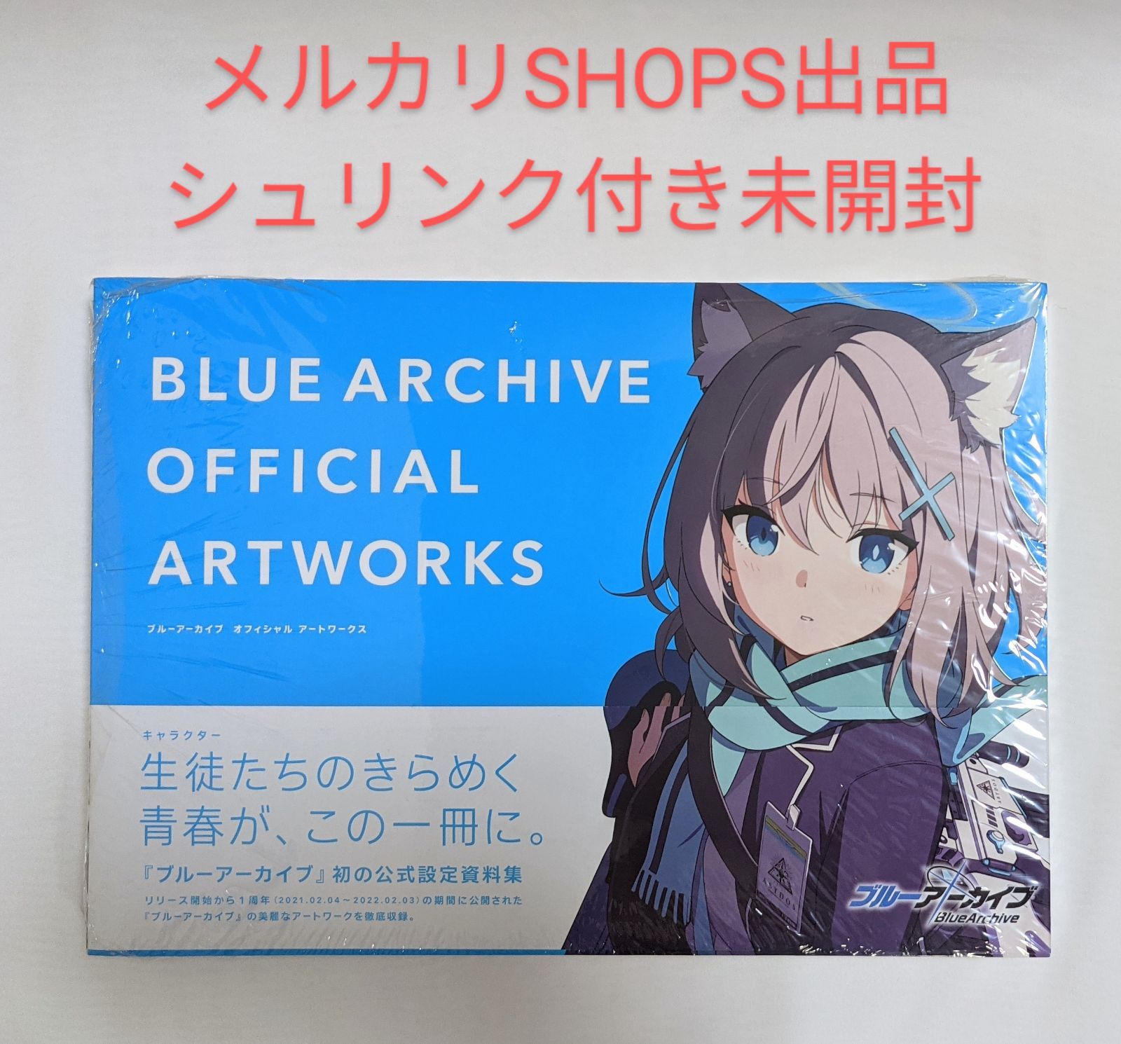 シュリンク付き未開封品】ブルーアーカイブ オフィシャルアート