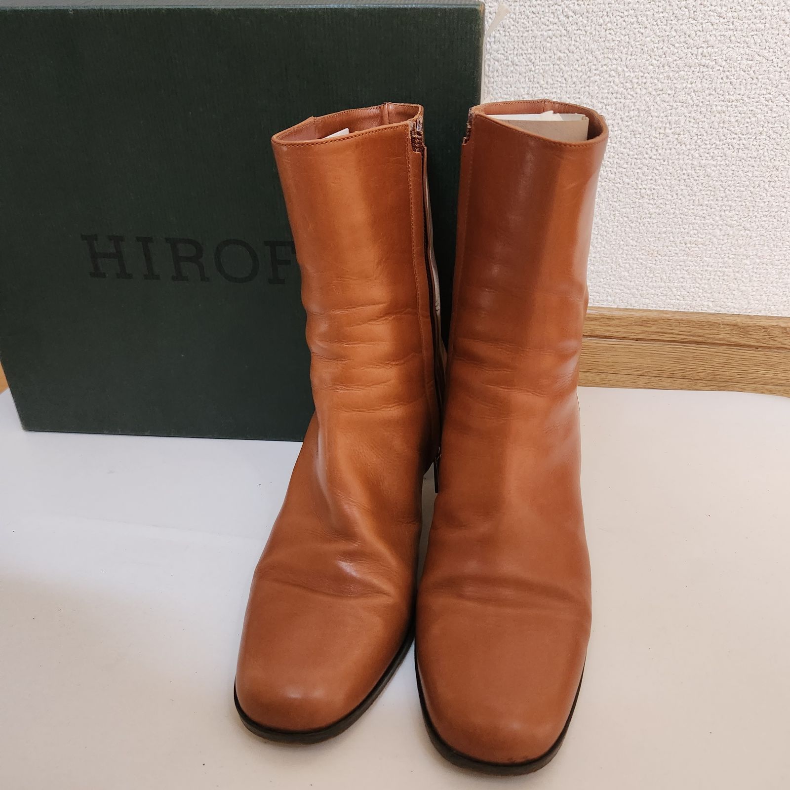 z196 HIROFU ヒロフ ブーツ レディース サイズ22.5 - メルカリ 