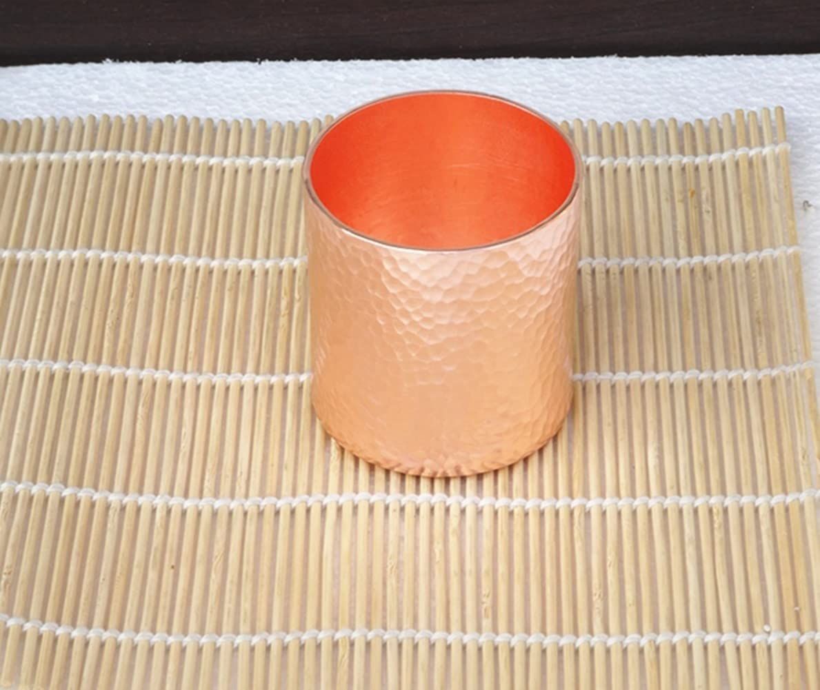 260ml 純銅手作り銅カップ銅水カップ純銅ティーカップ手作り濃厚銅食器