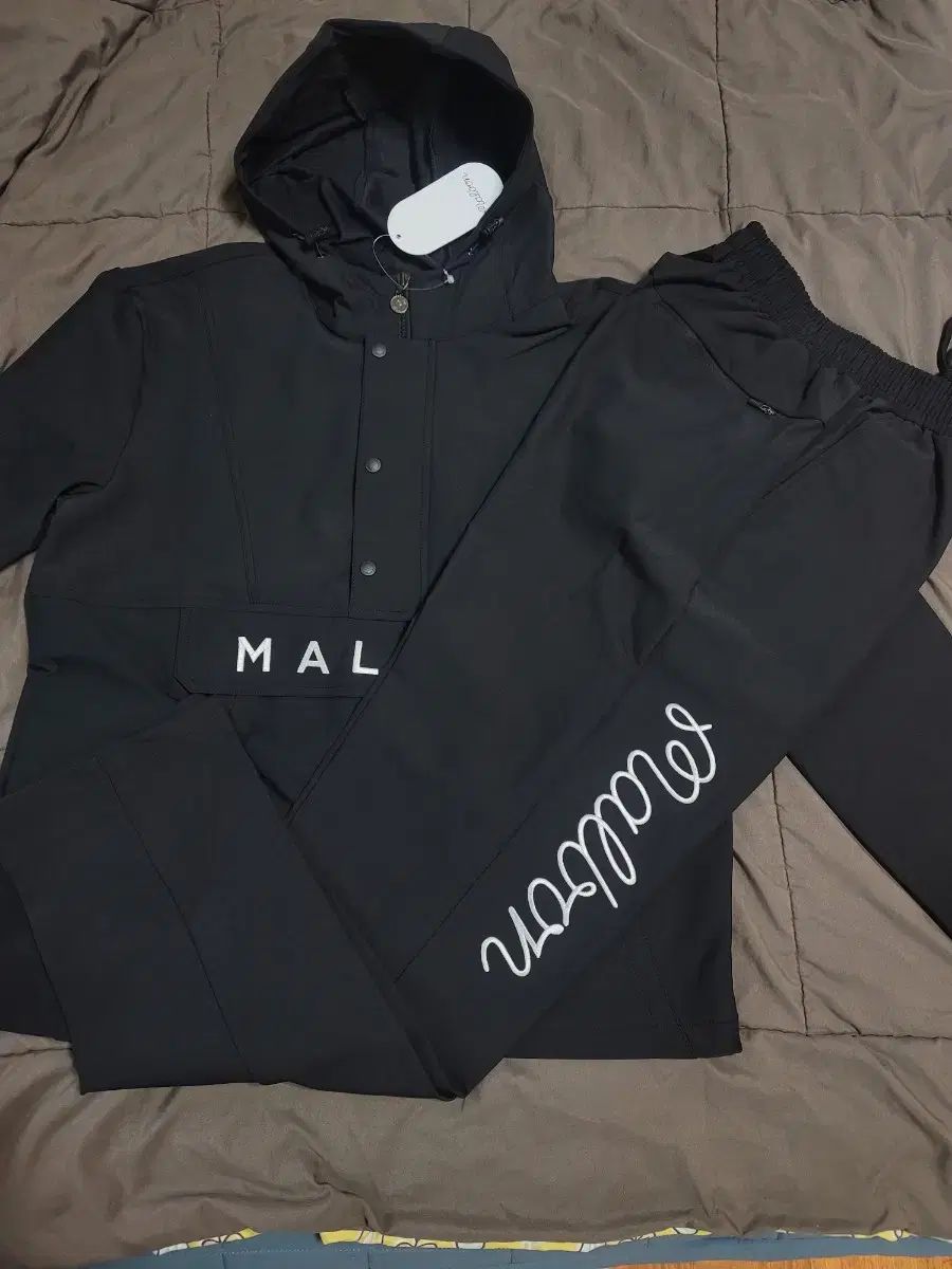 MALBON GOLF マルボンゴルフ ゴルフ フード アノラックセットアップ