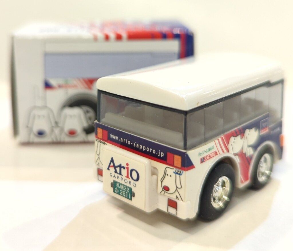 私鉄ローカルバス チョロQ 北海道コレクション チョロQ 北海道日本ハム ファイターズ号 バス | レトロ交通局「TOY」