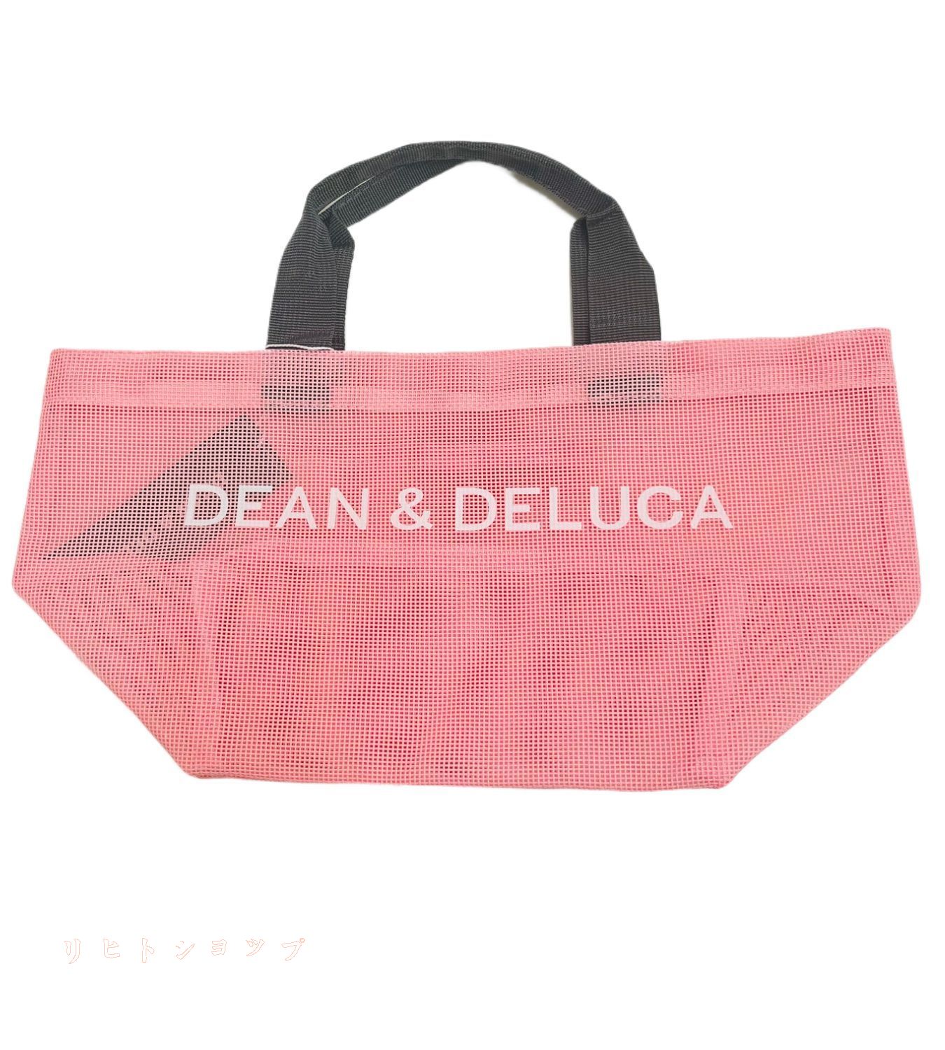 ディーン&デルーカ DEAN&DELUCA メッシュトート ピンク Sサイズ