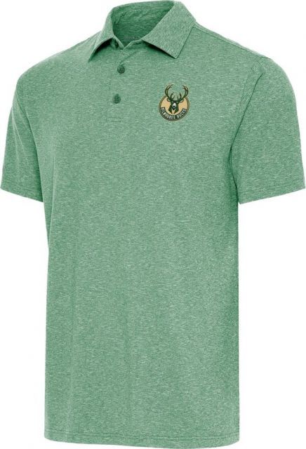 【送料無料】 アンティグア メンズ ポロシャツ トップス Antigua Men's Milwaukee Bucks Par 3 Polo