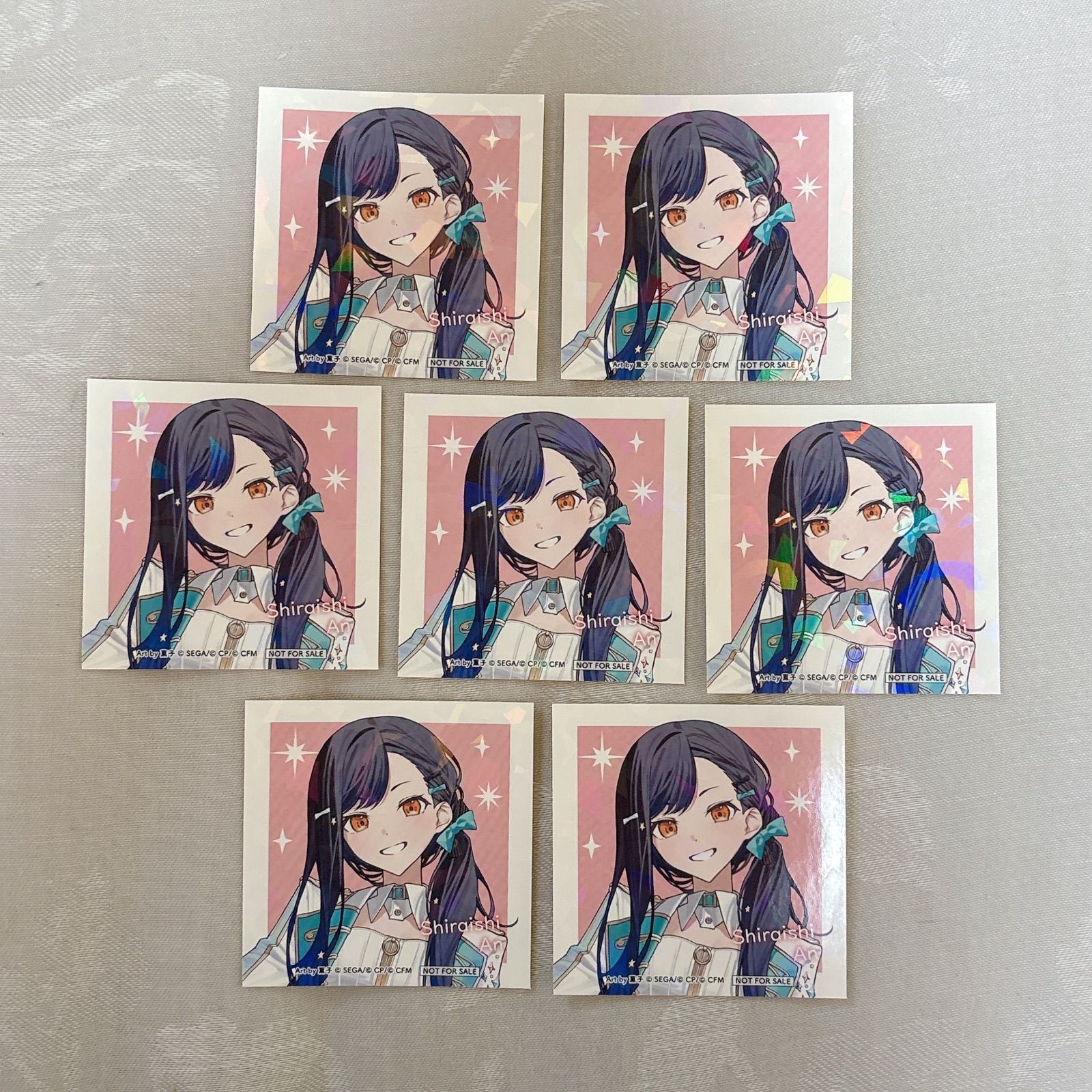 プロセカ 感謝祭 特典 ホロステッカー プロセカ 感謝祭 特典 ホロステッカー プロジェクトセカイ 5th感謝祭