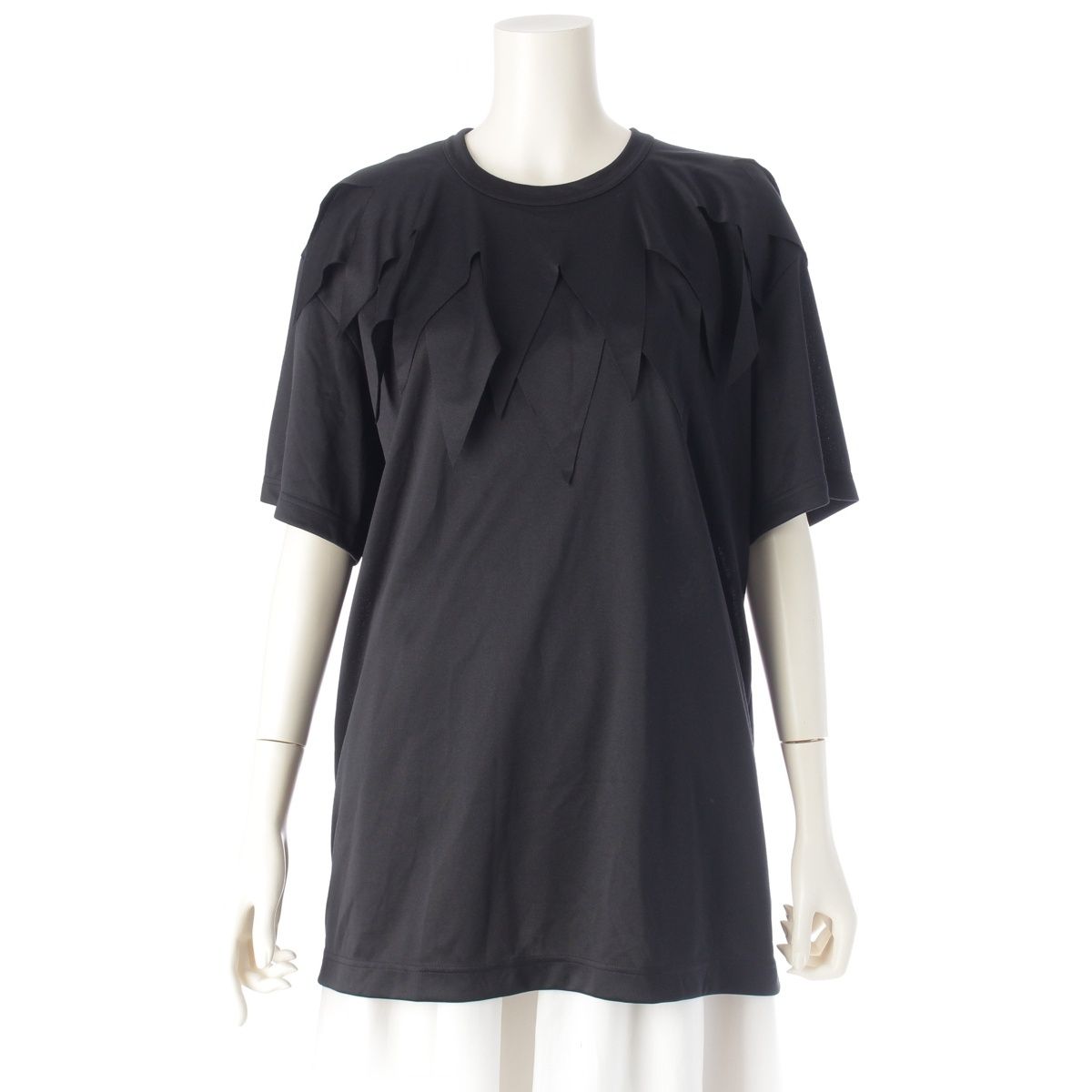 コムデギャルソン AD2025 オムプリュス 半袖 カットソー PK-T023 ブラック XL