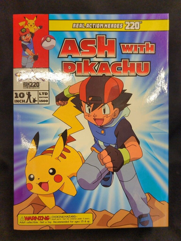 メディコム・トイ RAH220 ポケットモンスター ASH with PIKACHU(サトシ