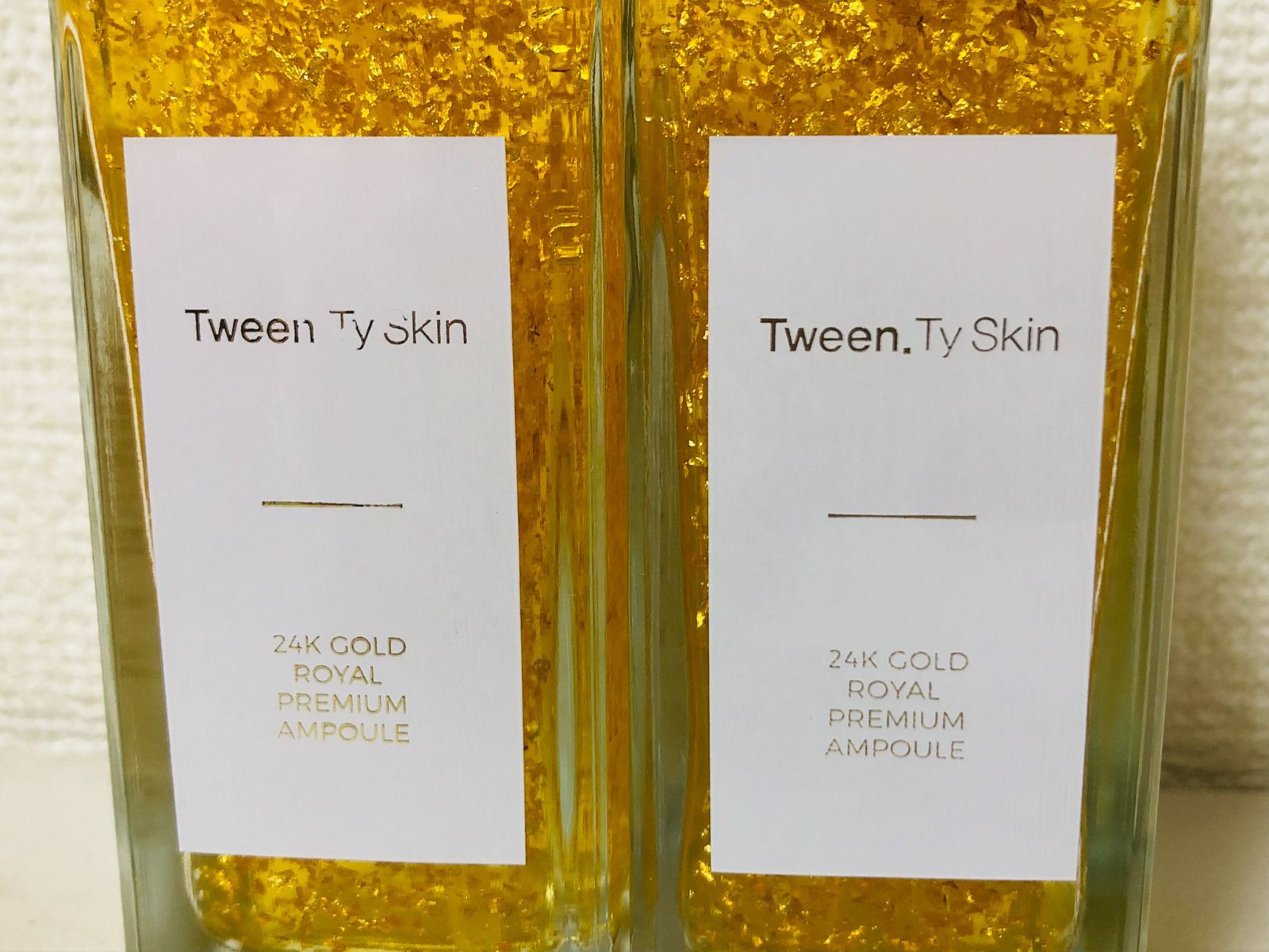 未使用 Tween.Ty Skin 24K ゴールドロイヤルプレミアムアンプル
