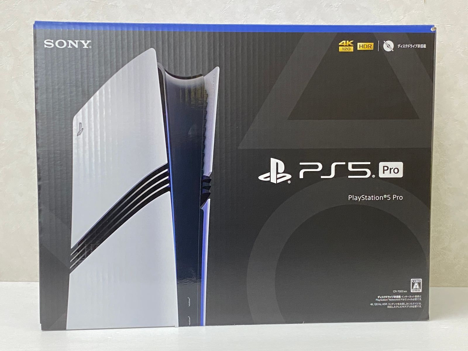 PlayStation 5 Pro 本体 CFI-7000B01 PS5 ※箱ダメージあり 未使用品 