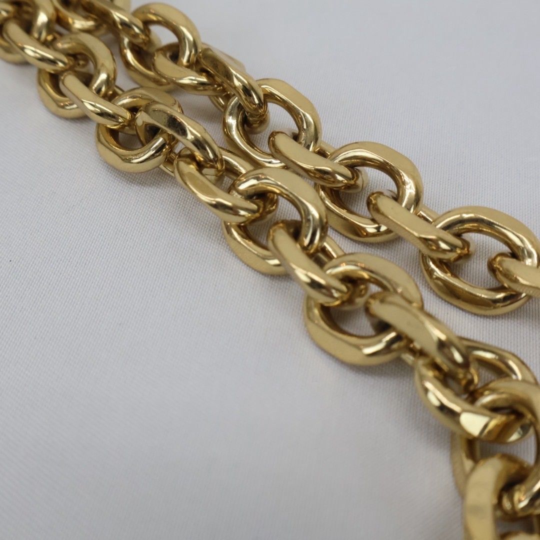 チェーンショルダーバッグ ベージュ