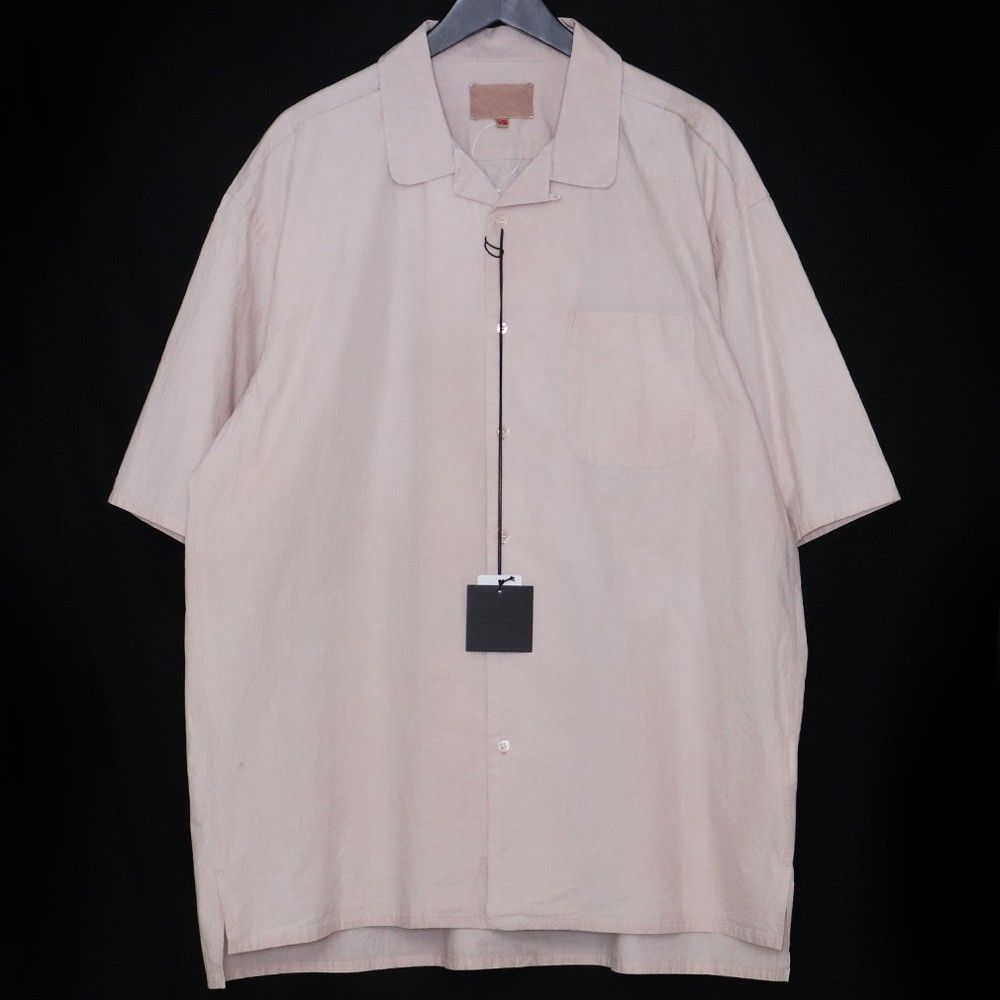 未使用 YOKO SAKAMOTO OPEN COLLAR SHIRT Lサイズ チェスト 未使用 YOKO SAKAMOTO OPEN COLLAR SHIRT Lサイズ チェスト