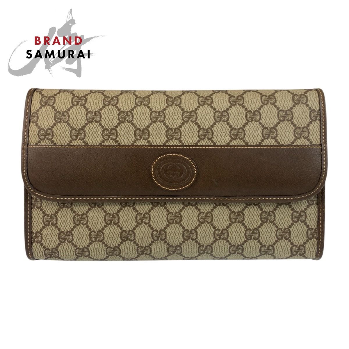 美品 GUCCI グッチ ヴィンテージ ベージュ GGスプリーム 美品 GUCCI グッチ ヴィンテージ ベージュ GGスプリーム