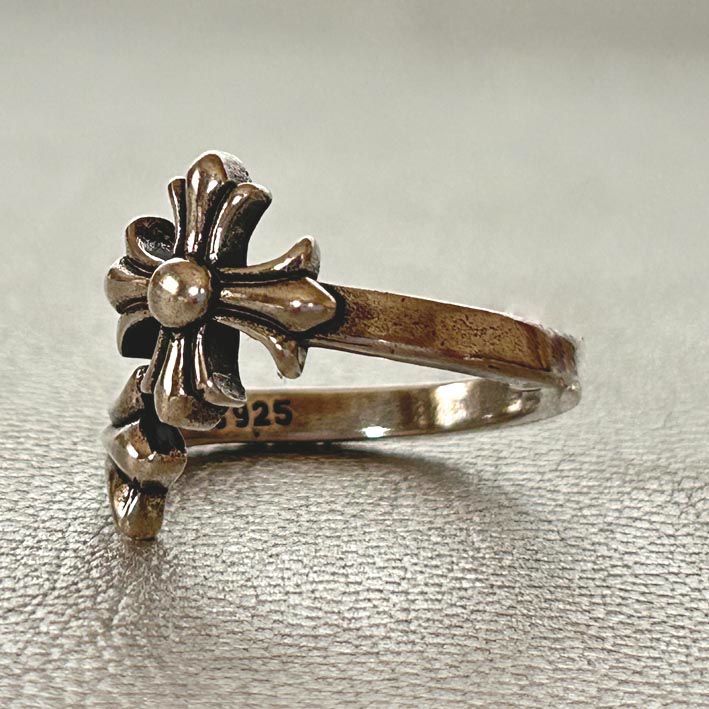 新品【 シルバーリング 】 クロス シルバー アクセサリー 十字架 指輪