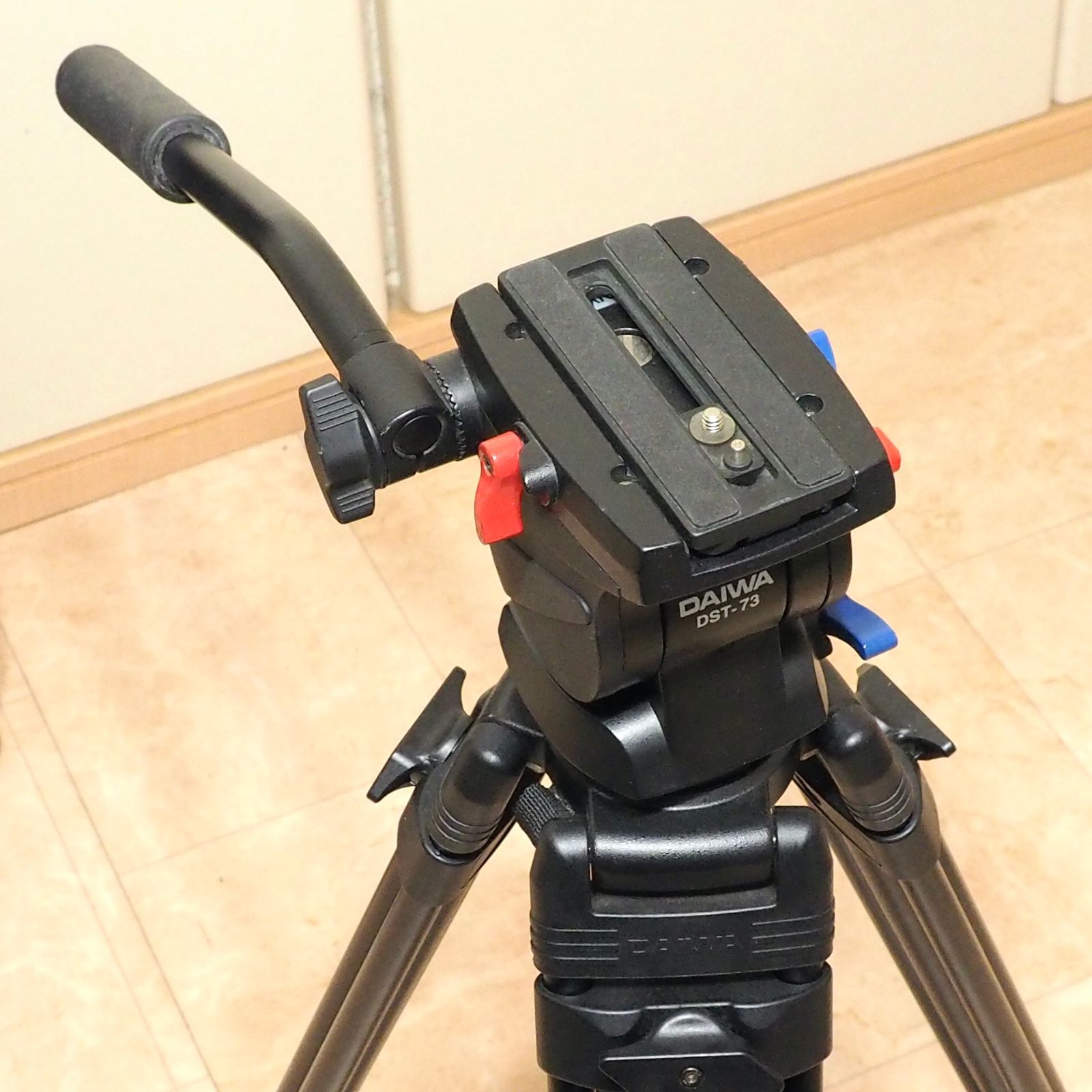 放送業務|サンニッパ対応 オイルフリュードヘッド75mmボール三脚