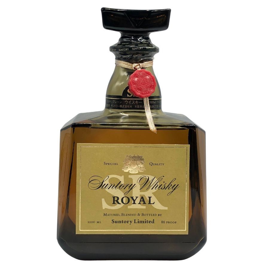 サントリー ローヤル SR 向獅子 1000ml 未開栓 ウイスキー 古酒 箱