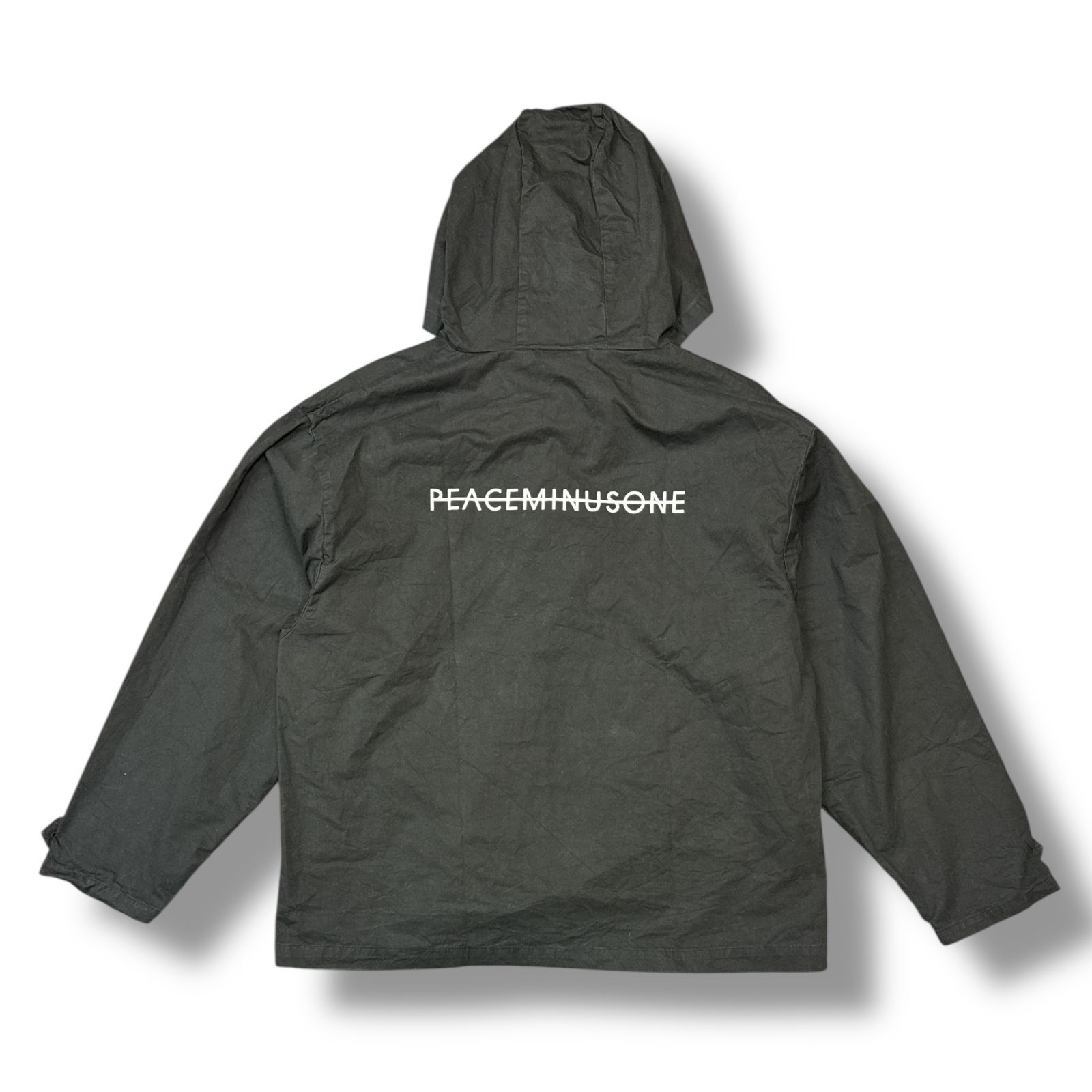 pmo peaceminusone パーカー フーディー グレー pmo peaceminusone