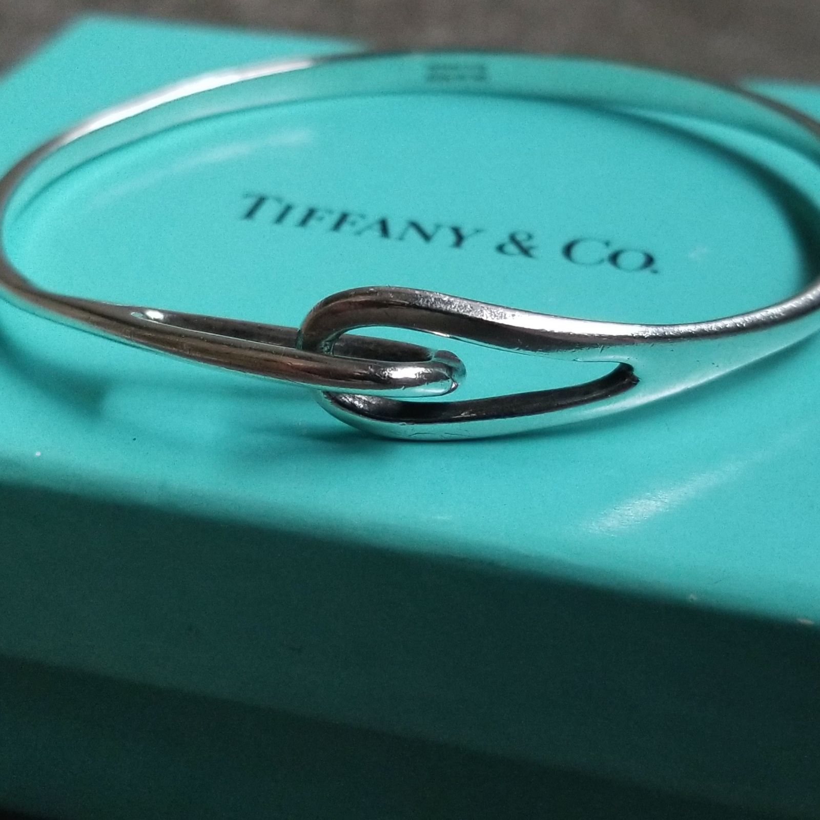 TIFFANY&Co. ダブルループバングル vintage ティファニー ヴィンテージ 