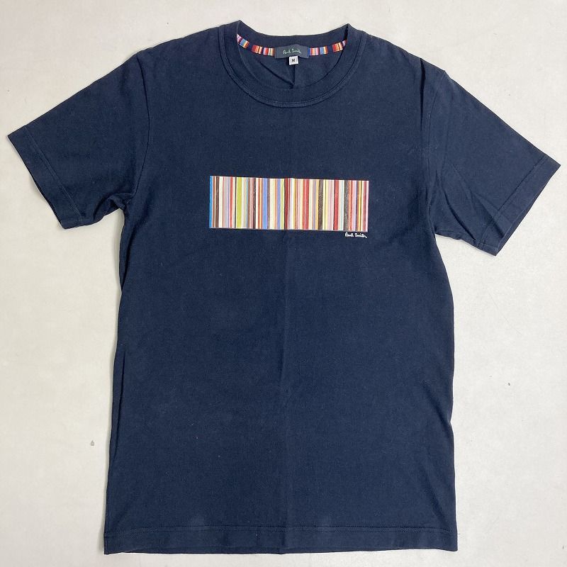 ◇ Paul Smith ポールスミス 半袖Tシャツ マルチストライプ バー