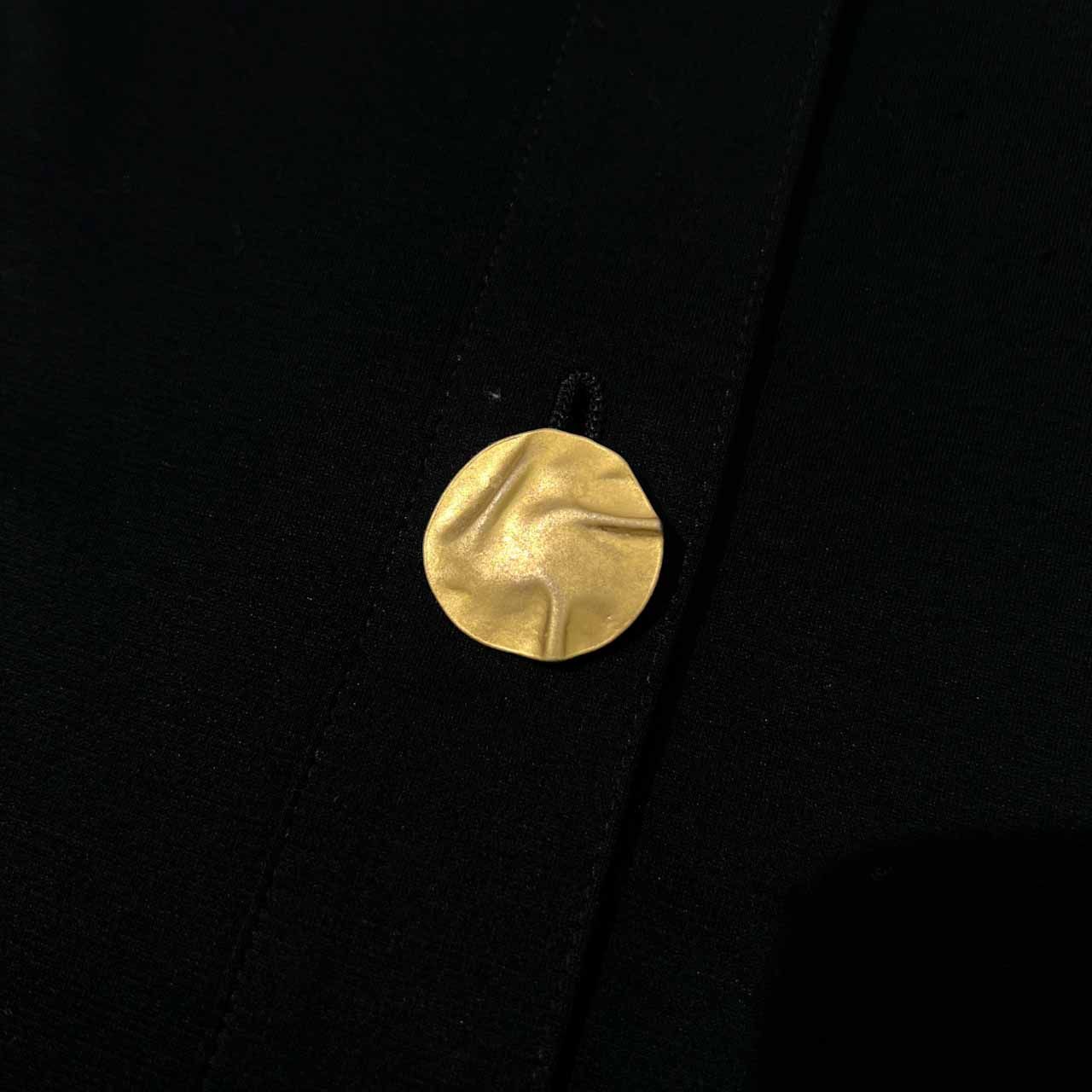 80s 90s Yves Saint Laurent イヴサンローラン 金ボタン 天竺