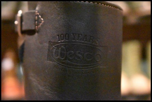 7.5 E 22年 WESCO ウエスコ カスタムボス 11インチハイト ブラック 黒 ビブラム100シングル スチールトゥ ブーツ BOSS FJ 219