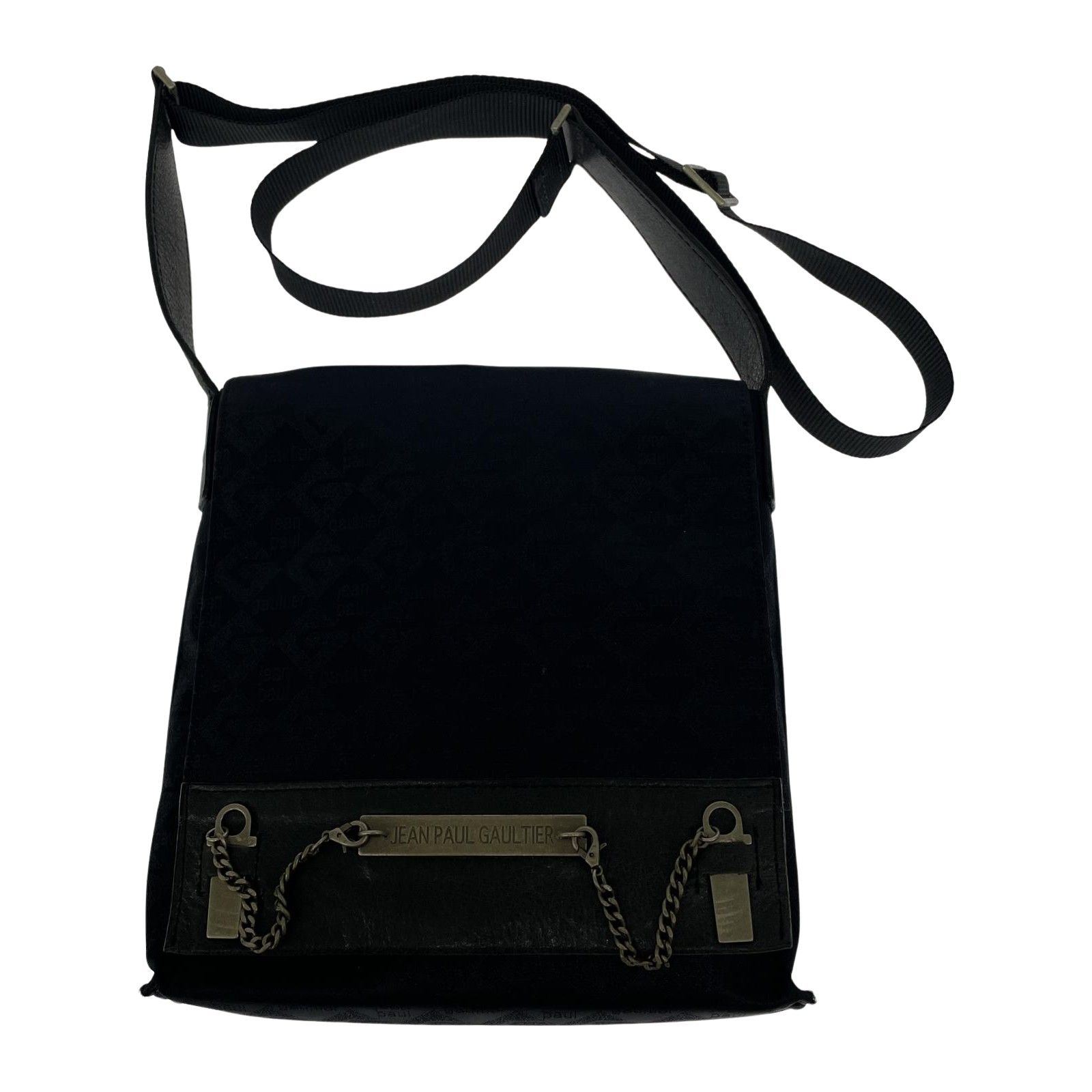JEAN PAUL GAULTIER ショルダーバッグ Jean Paul Gaultier レザーショルダーバッグ