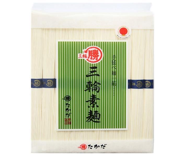 マル勝高田 三輪素麺 徳判 1kg×9個入× 2ケース ｜ そうめん 手延べ 手延べそうめん 素麺 乾麺