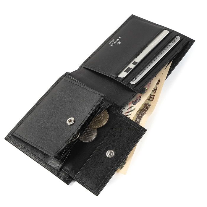 LANVIN en Bleu 524605 ランバンオンブルー デクスター 二つ折り財布