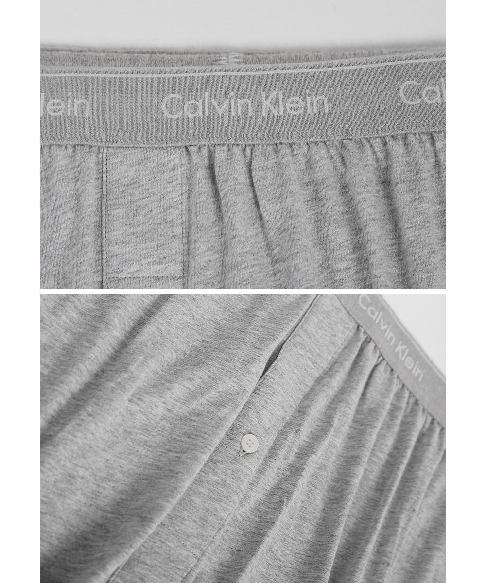 並行輸入 Calvin Klein カルバンクライン 下着 セット Cotton Classic Knit メンズ トランクス 510248 1.ブラックセット