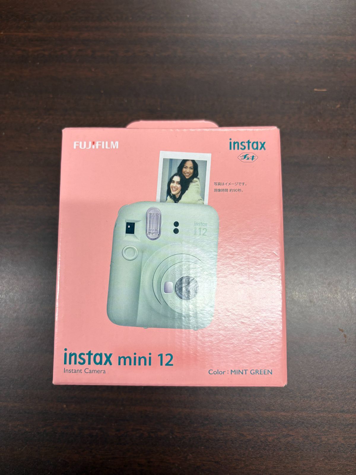 箱ヘコミ 富士フイルム インスタントカメラ instax mini 12 チェキ ミントグリーン 4547410489132