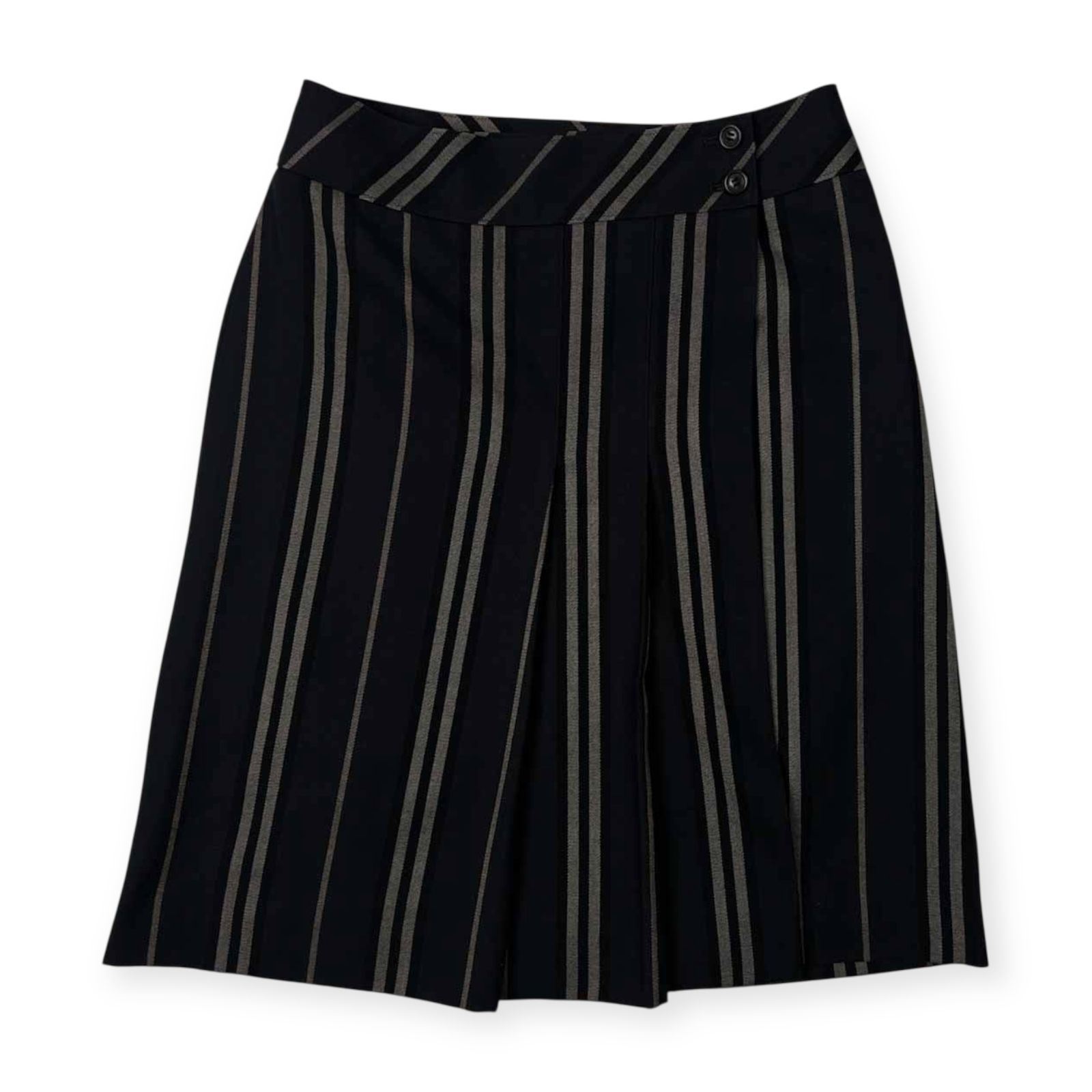 BURBERRY バーバリー ロンドン ストライプ プリーツ タイト
