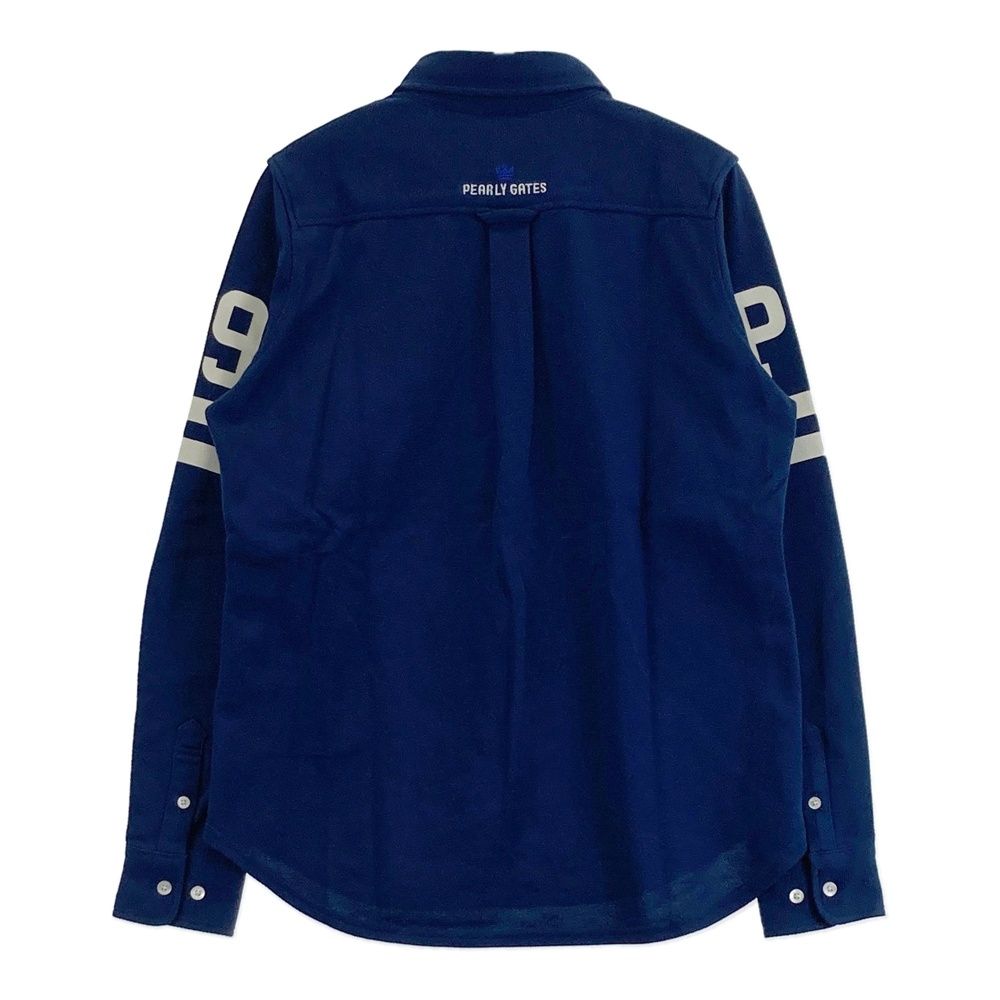 PEARLY GATES ポロシャツ　ネイビー　０ PEARLY GATES - パーリーゲイツ ポロシャツ ネイビー#0 PEARLY