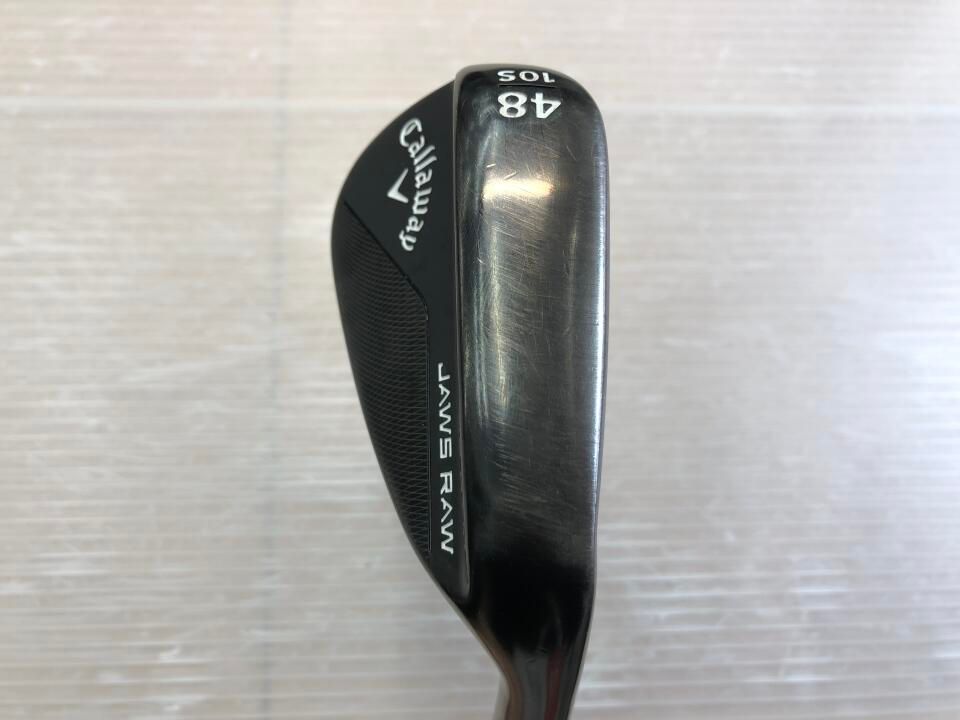JAWS RAW ブラック 48 S Steel Fiber i95 ウェッジ キャロウェイ 最短