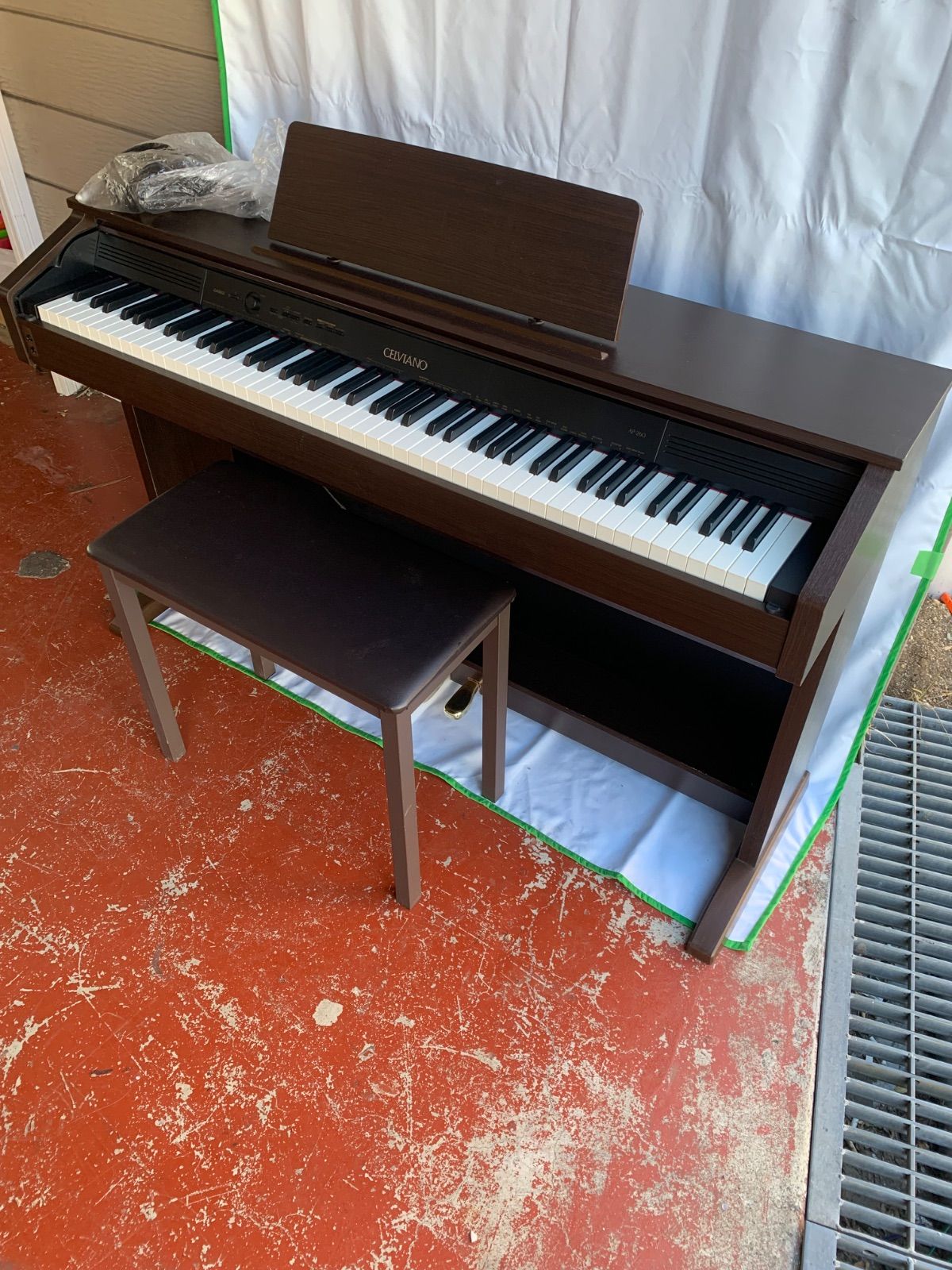 CASIO 電子ピアノ CELVIANO AP-260 イス付き