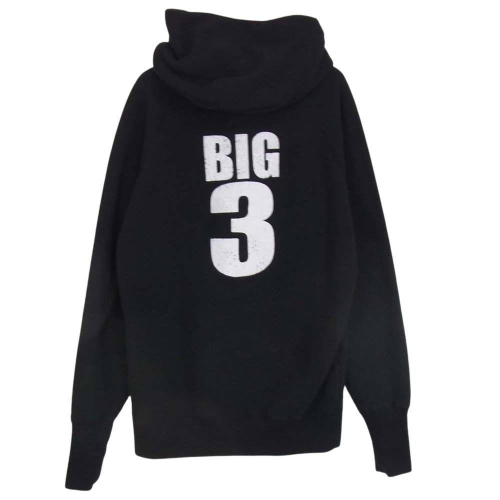 TMT ティーエムティー TSW-S23SP01 x INCENSE FRENCH TERRY HOODIE TMT YOURS BIG3 スウェット  パーカー ブラック系 M【中古】 - メルカリ