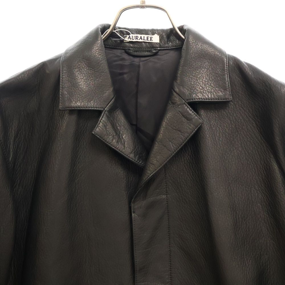 AURALEE (オーラリー) 21AW GOAT LEATHER JACKET ゴートスキン