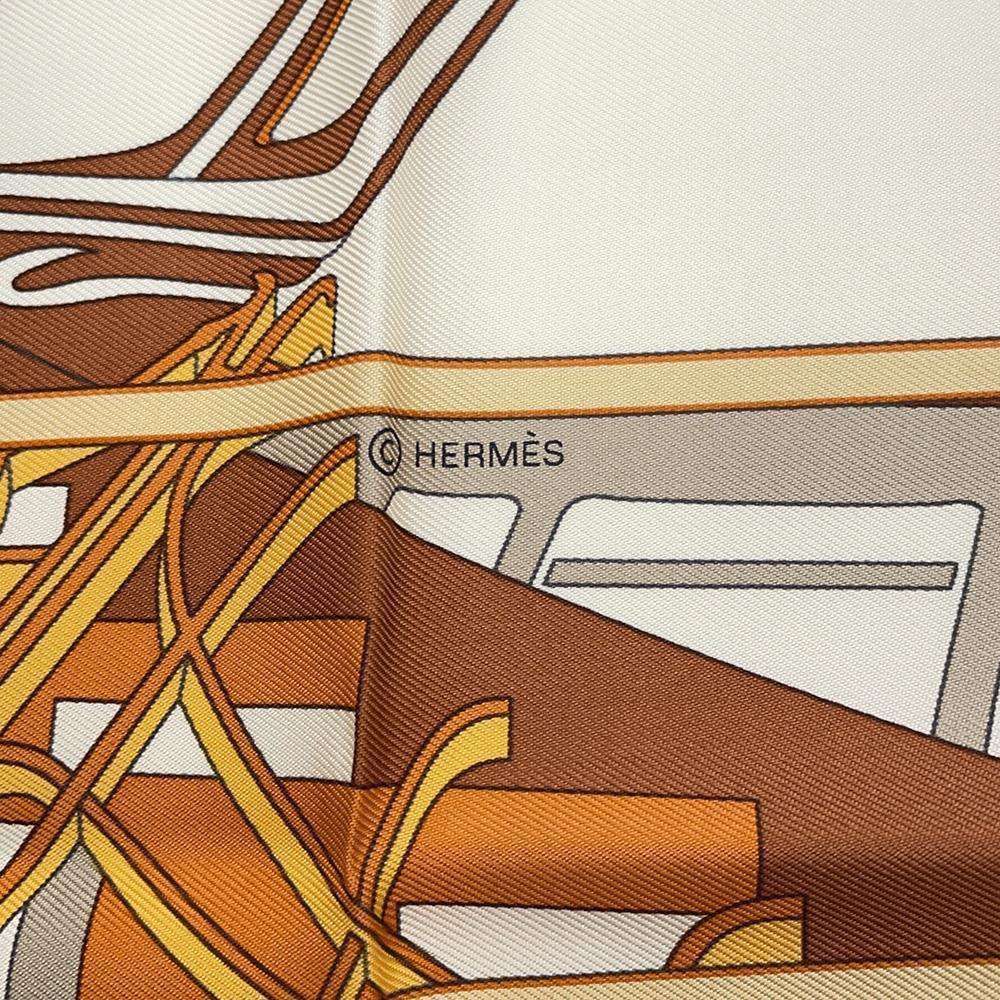 エルメス スカーフ カレ90 鞭のライン La Ligne Coup de Fouet HERMES