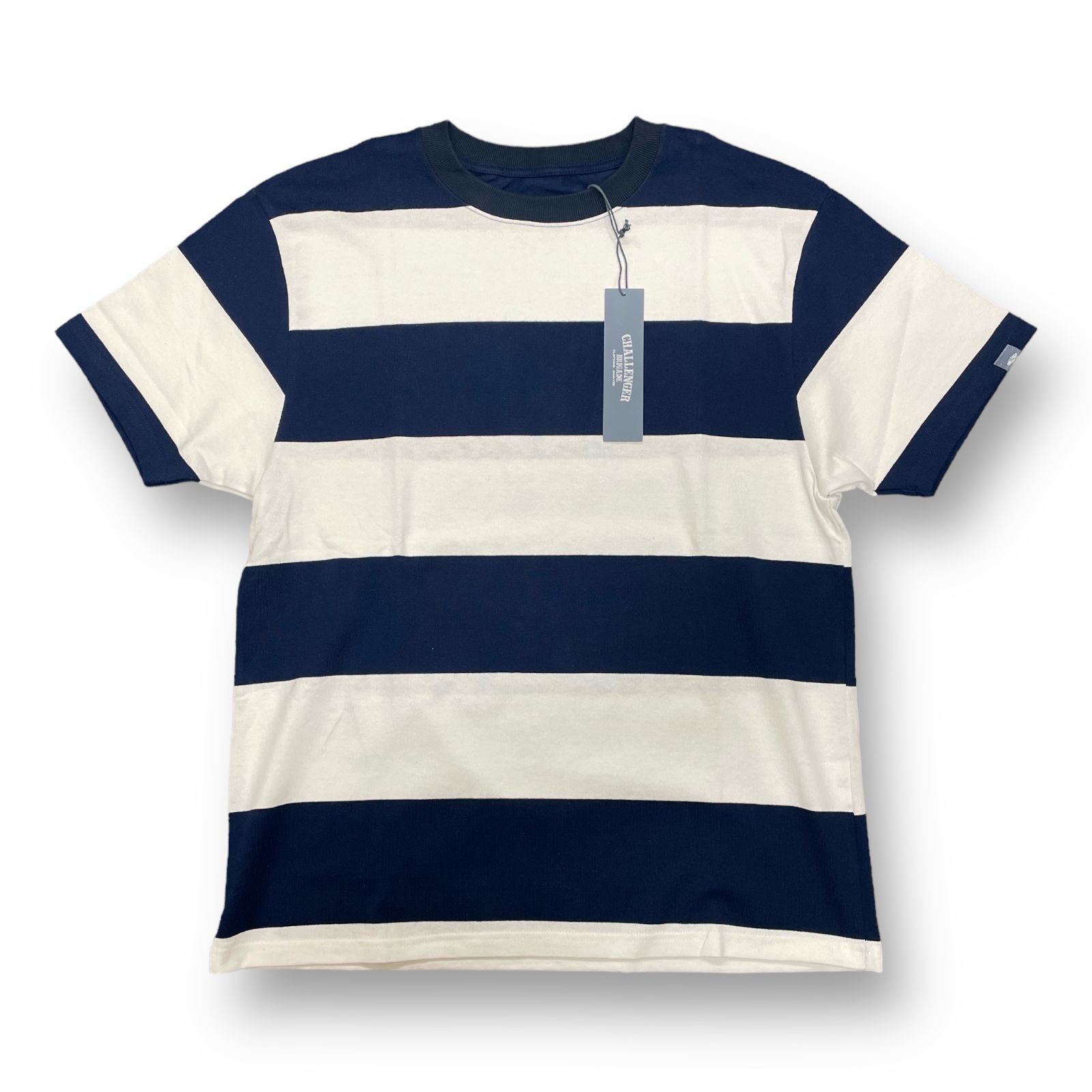 定価9680円 新品 CHALLENGER 23SS S/S HEAVYWEIGHT BORDER TEE 