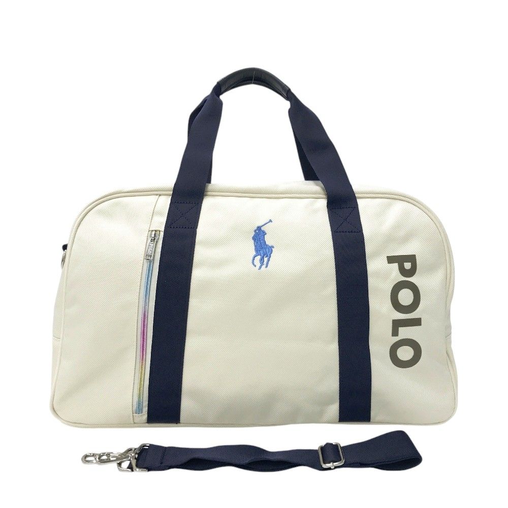 POLOGOLF ラルフローレン ポロゴルフ  ボストンバッグ  ホワイト系  [240101392523] ゴルフウェア ストスト