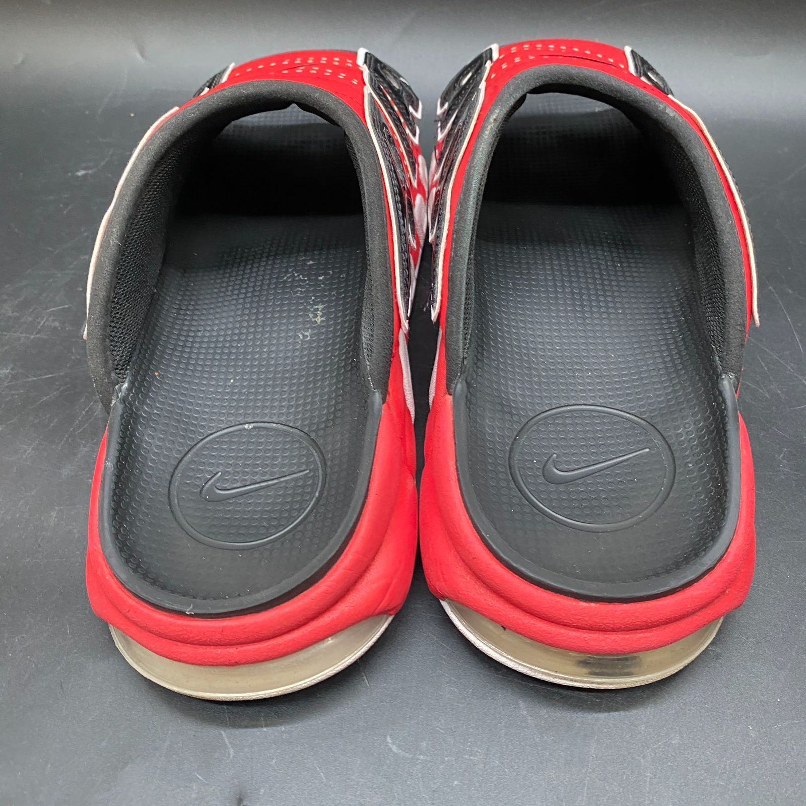 ナイキ　モアアップテンポ　スライド　サンダル FJ6036 レッド　新品27.0 NIKE AIR MORE UPTEMPO SLIDE 