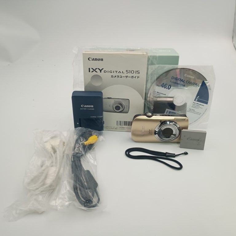 Canon IXY DIGITAL 510 IS ゴールド コンパクトデジタルカメラ