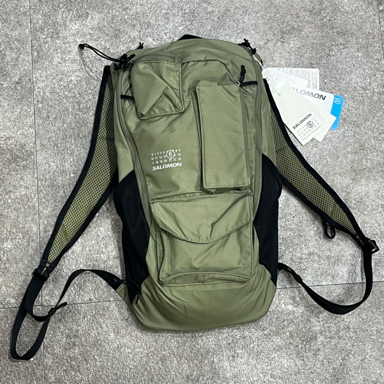 参考上代53900円 未使用品 MM6 x SALOMON バックパック コラボ