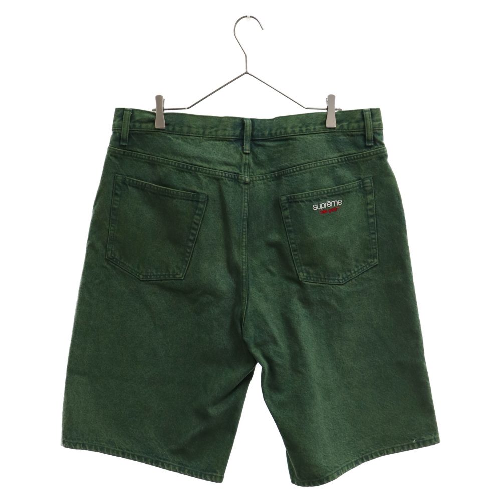 SUPREME (シュプリーム) 23SS Baggy Denim Short バギー デニムショーツ ハーフデニムパンツ グリーン - メルカリ