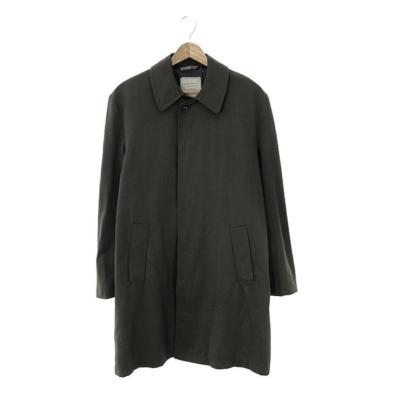 【美品】  VINTAGE / ヴィンテージ古着 | French Military Balmacaan Coat / フランス軍 ミリタリー ステンカラーコート | 170/100 | オリーブ系 | メンズ