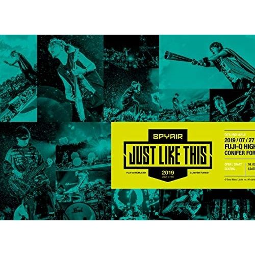 BD | SPYAIR | JUST LIKE THIS 2019 Blu-ray 完全生産 盤