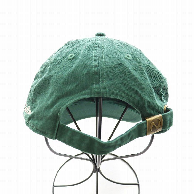 未使用★MADISONBLUE マディソンブルー ロゴ キャップ グリーン 緑 MADISONBLUE - 定価以下MADISONBLUE マディソンブルー B CAP