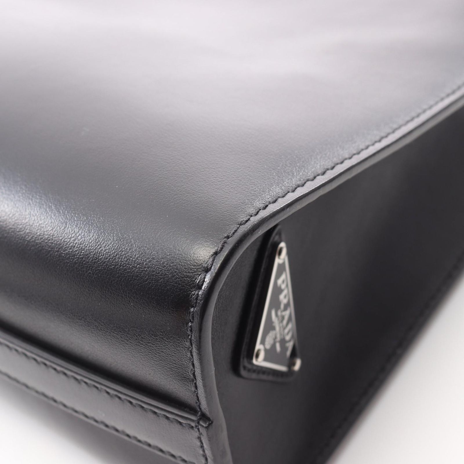 プラダ PRADA トートバッグ SOFT CALF トライアングルロゴ