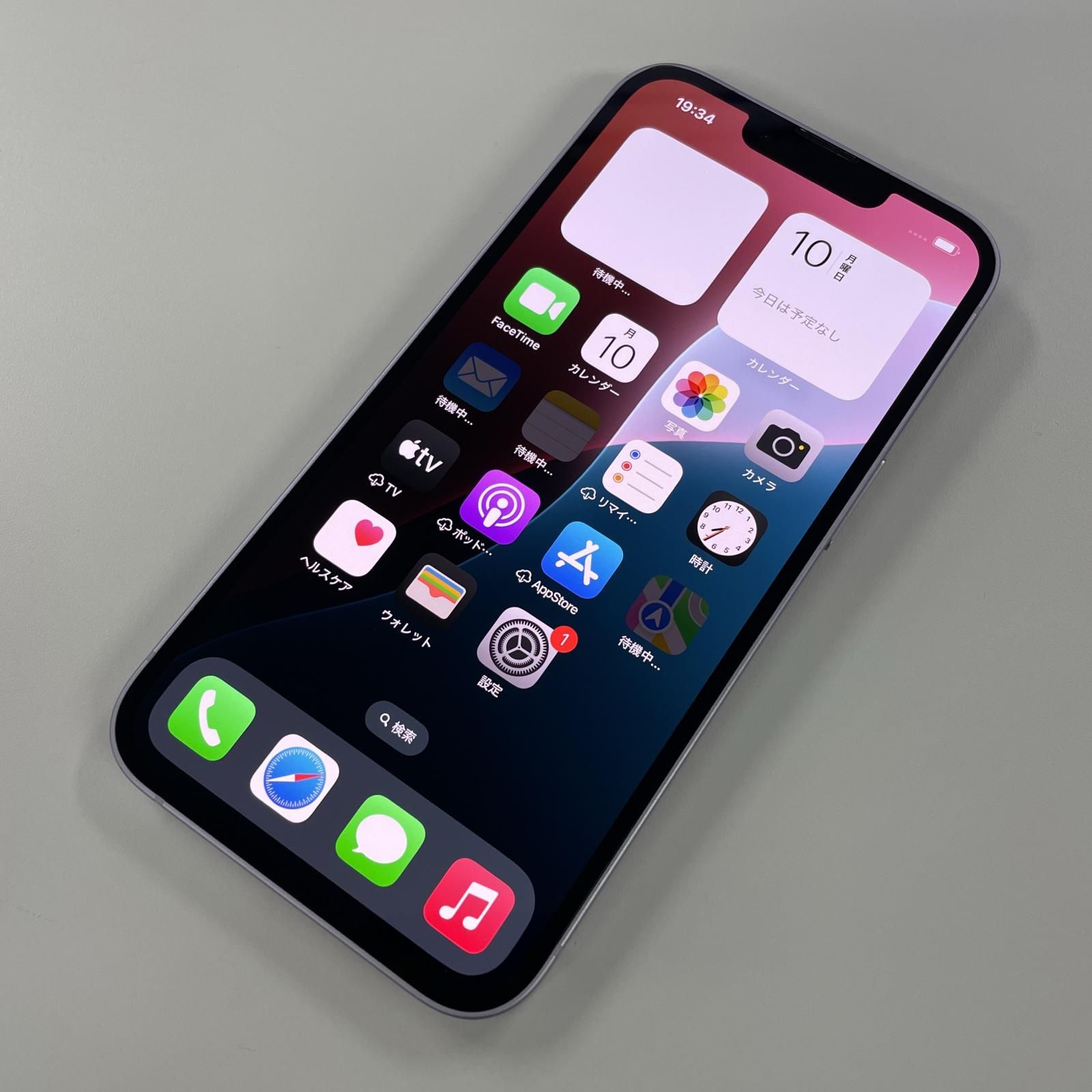 au iPhone 14 128GB パープル